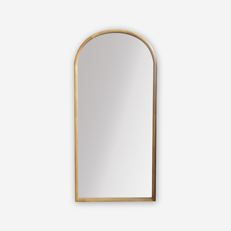 oversized arched mirror
